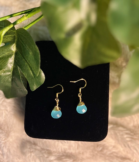 Dainty Briolette Earrings