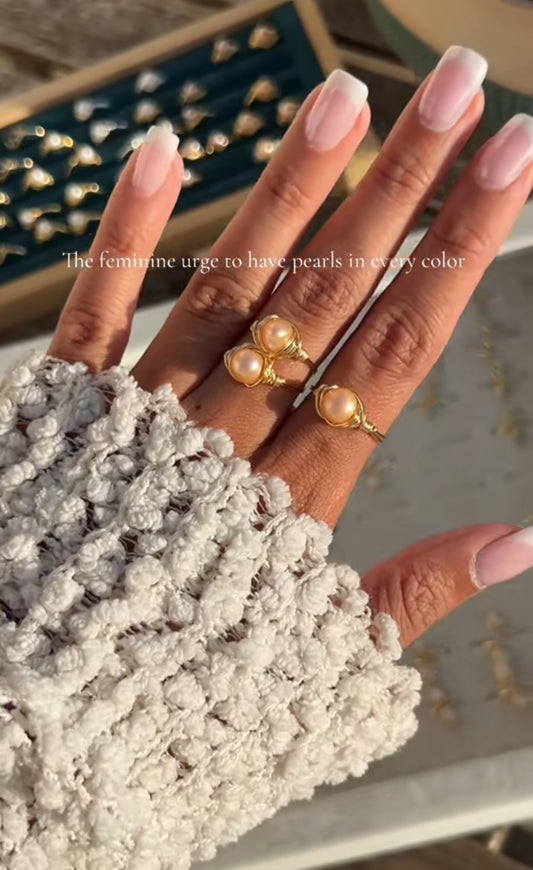 Single Pearl Ring