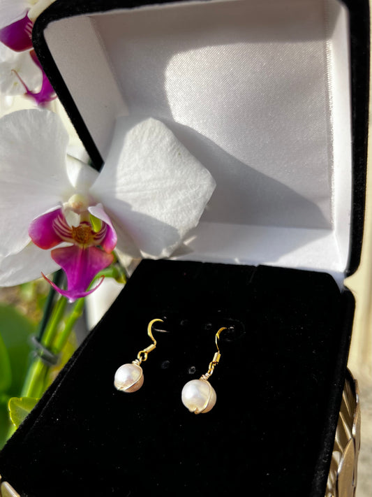 Cascading Pearl Earrings
